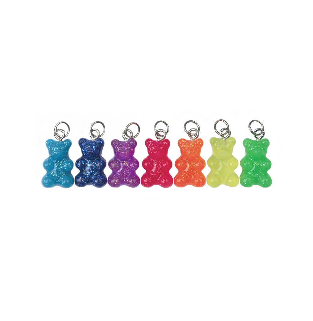 Resin gummy bear charms deals