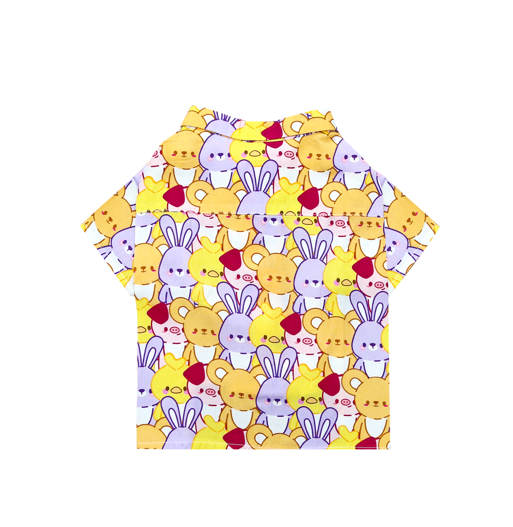 Button up dog/cat shirt - Tomo ✦RARE✦