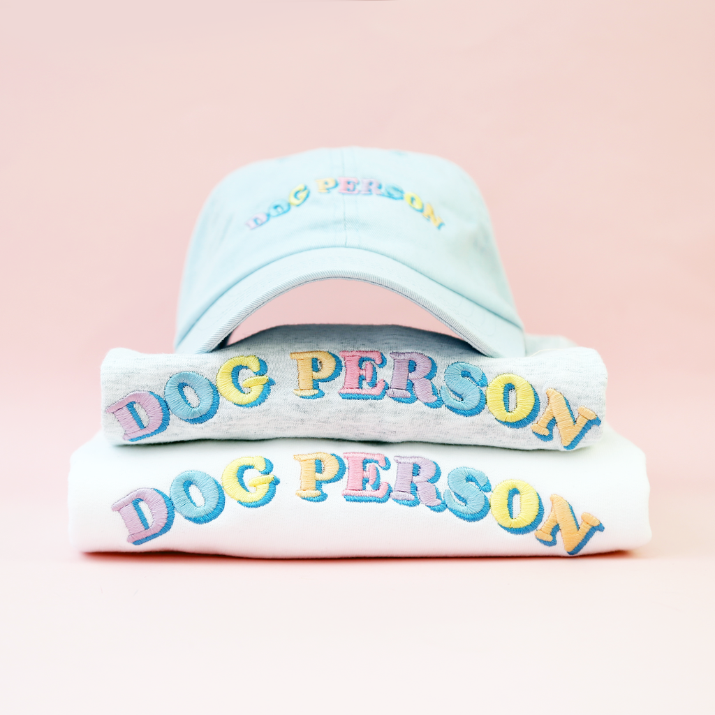 Pastel Caps - Dog Person