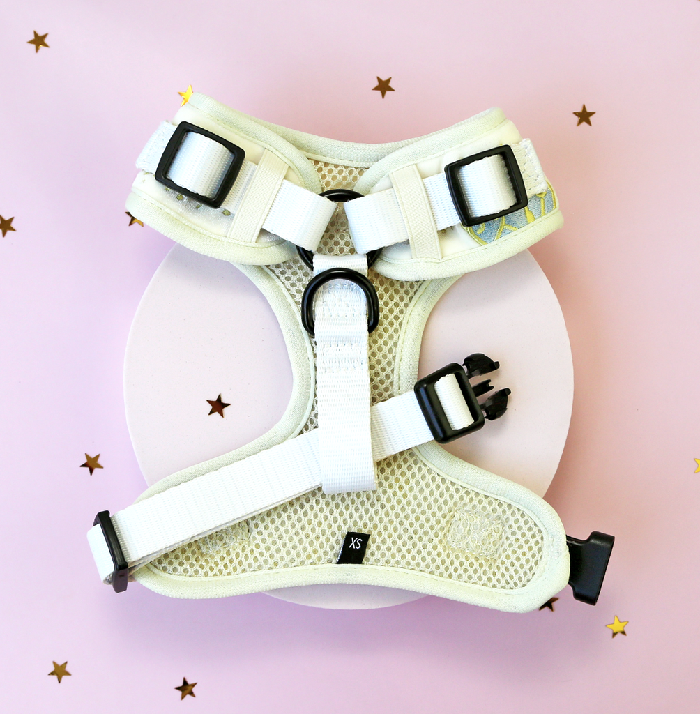 Magical - Shimmery (white) adjustable harness