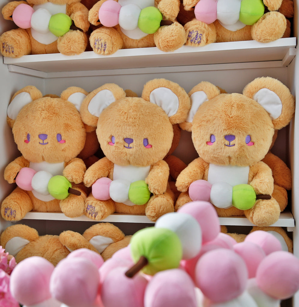 Hanami dango-kuma plush EXTREMELY RARE •ᴥ• | MOZOMOZO もぞもぞ