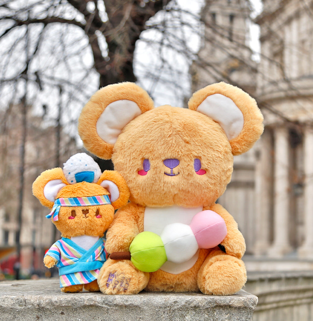 Hanami dango-kuma plush EXTREMELY RARE •ᴥ• | MOZOMOZO もぞもぞ