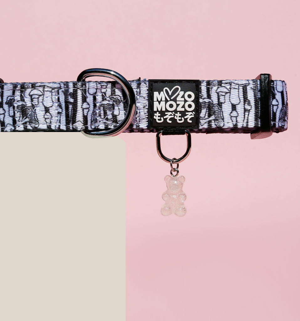 Acrylic resin gummy bear charm and id tag pendant
