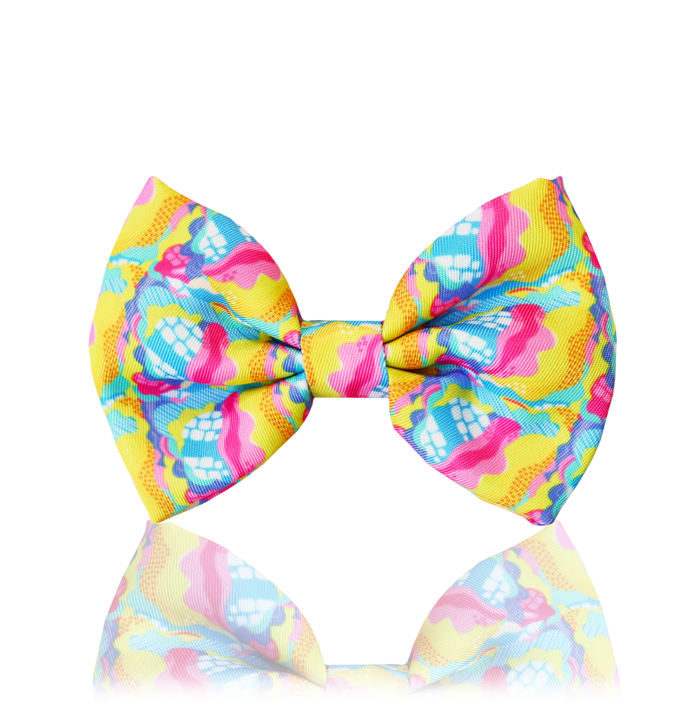 With flying colours bow-tie